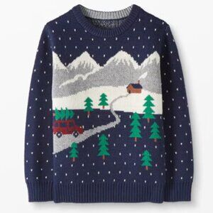 Hanna Andersson Tannenbaum Sweater In Cotton & Merino Size 5